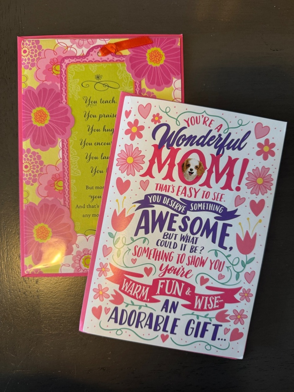 🌻 Bundle of 2 Hallmark Mother’s Day Cards